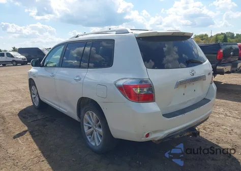 2010 Toyota Highlander Hybrid Base V6 from USA, damaged, VIN JTEBW3EH2A2044588